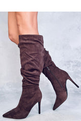 Stylish Suede Stiletto Heel Boots Inello