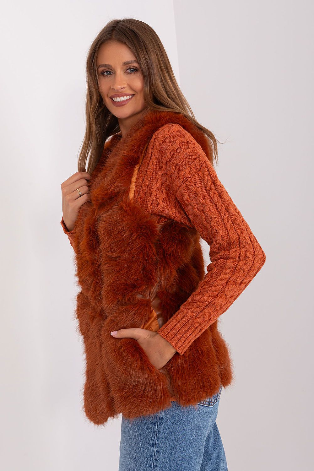 Stylish Polyester Gilet AT