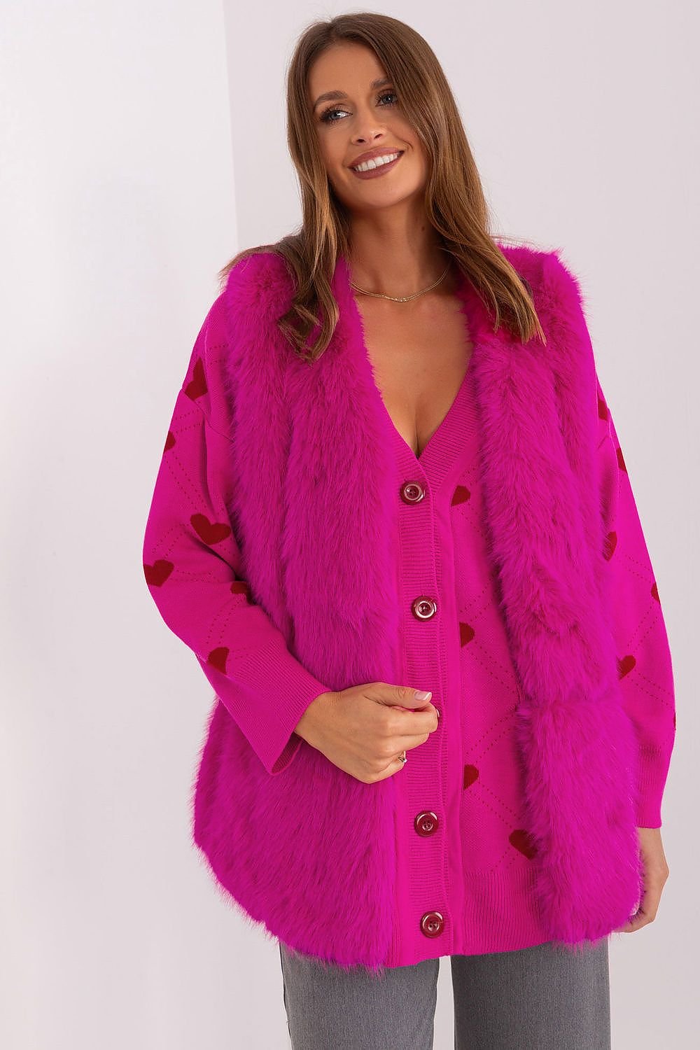 Soft Polyester Fur Vest Everyday Style