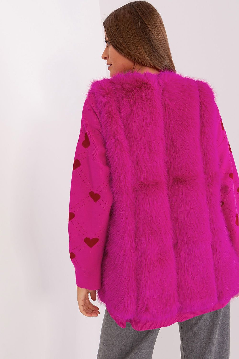 Soft Polyester Fur Vest Everyday Style