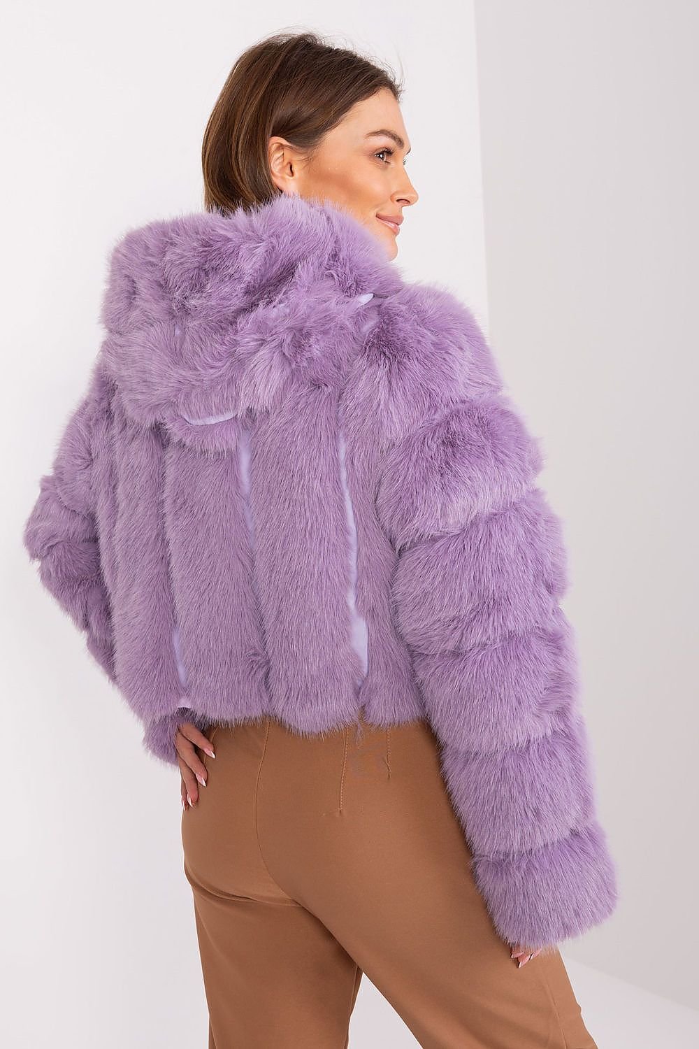 Elegant Transitional Fur Jacket AT