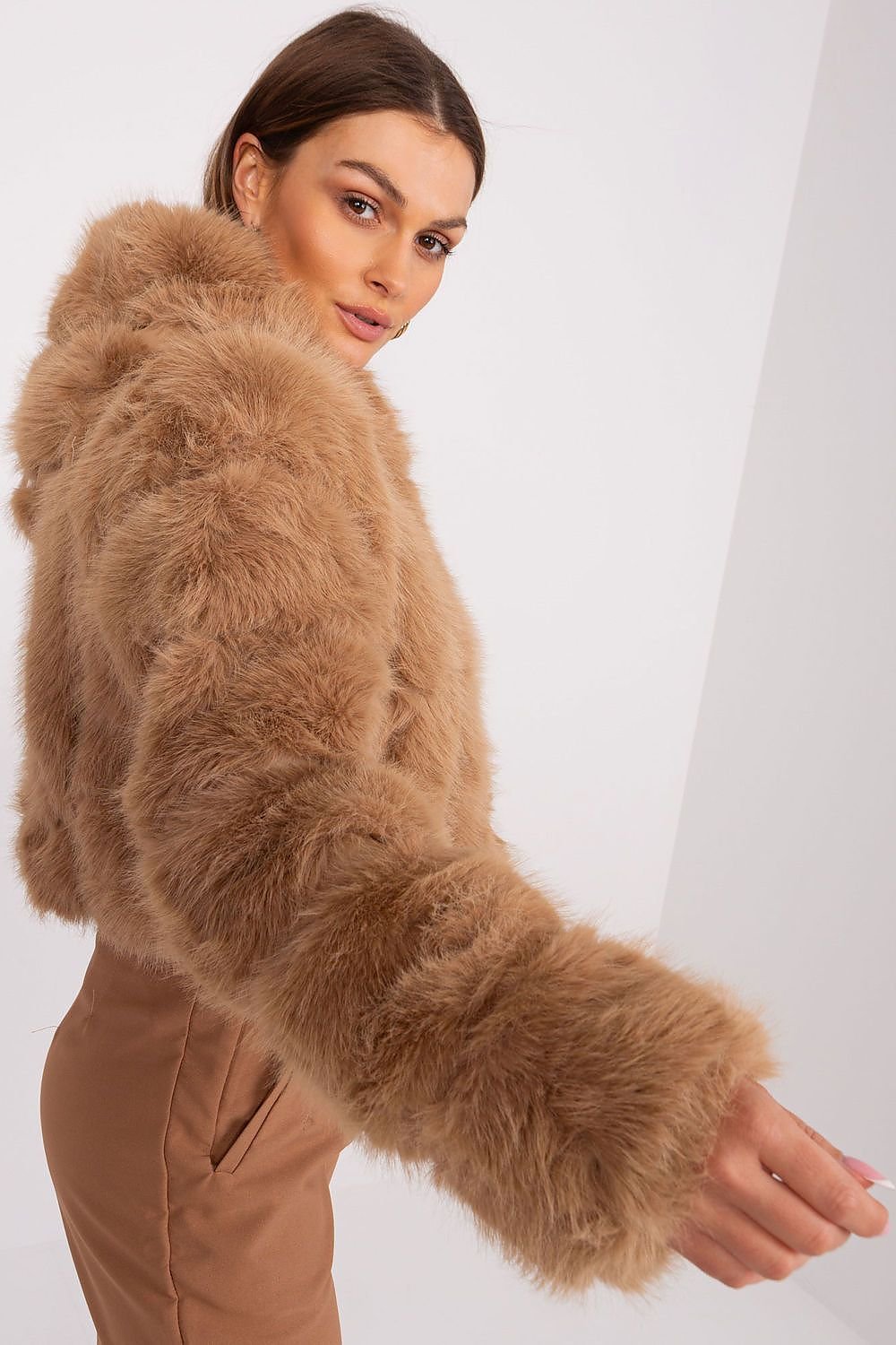 Elegant Transitional Fur Jacket AT