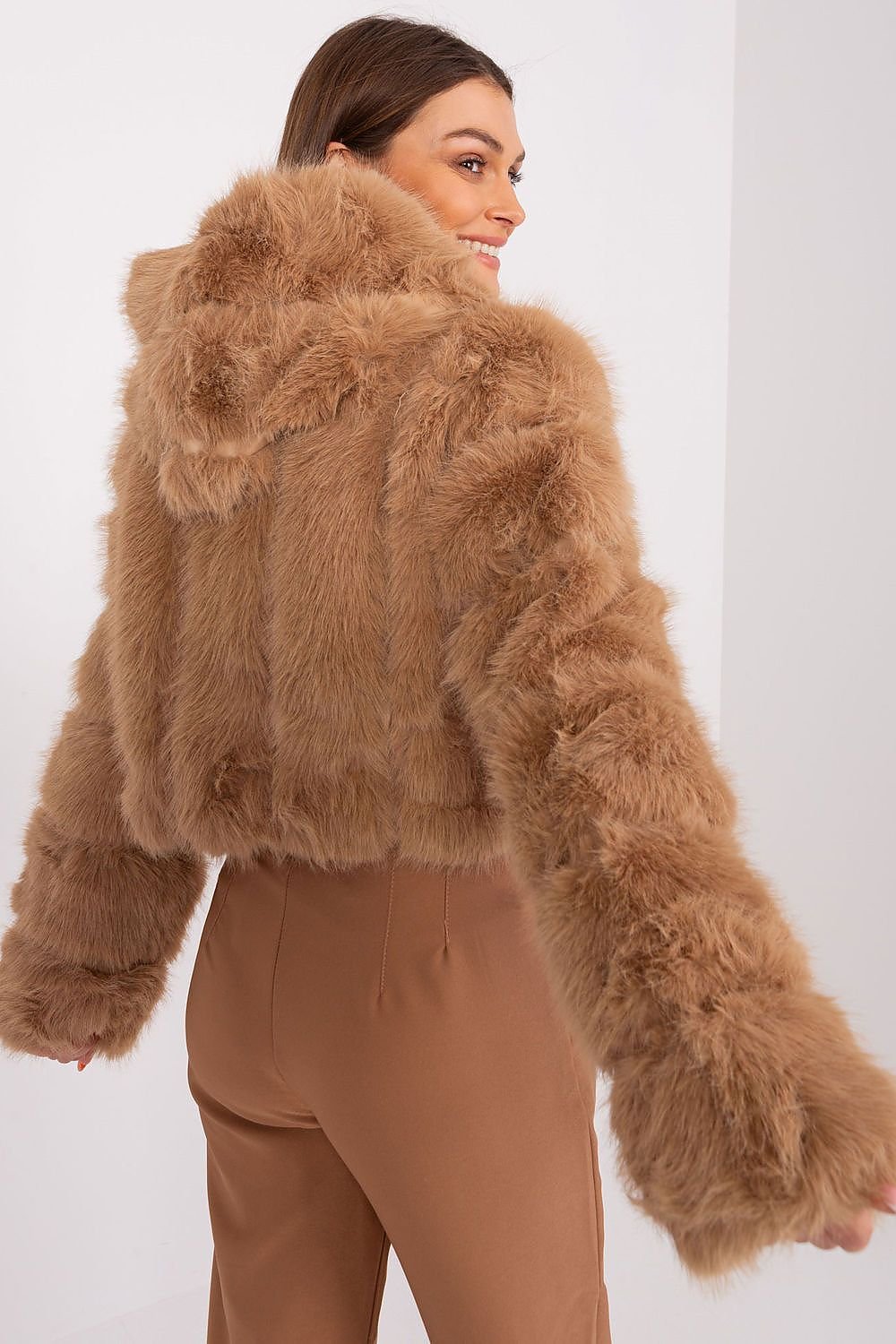 Elegant Transitional Fur Jacket AT