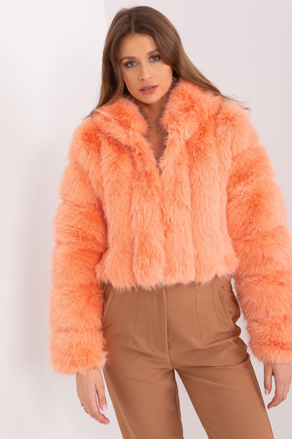 Elegant Transitional Fur Jacket AT