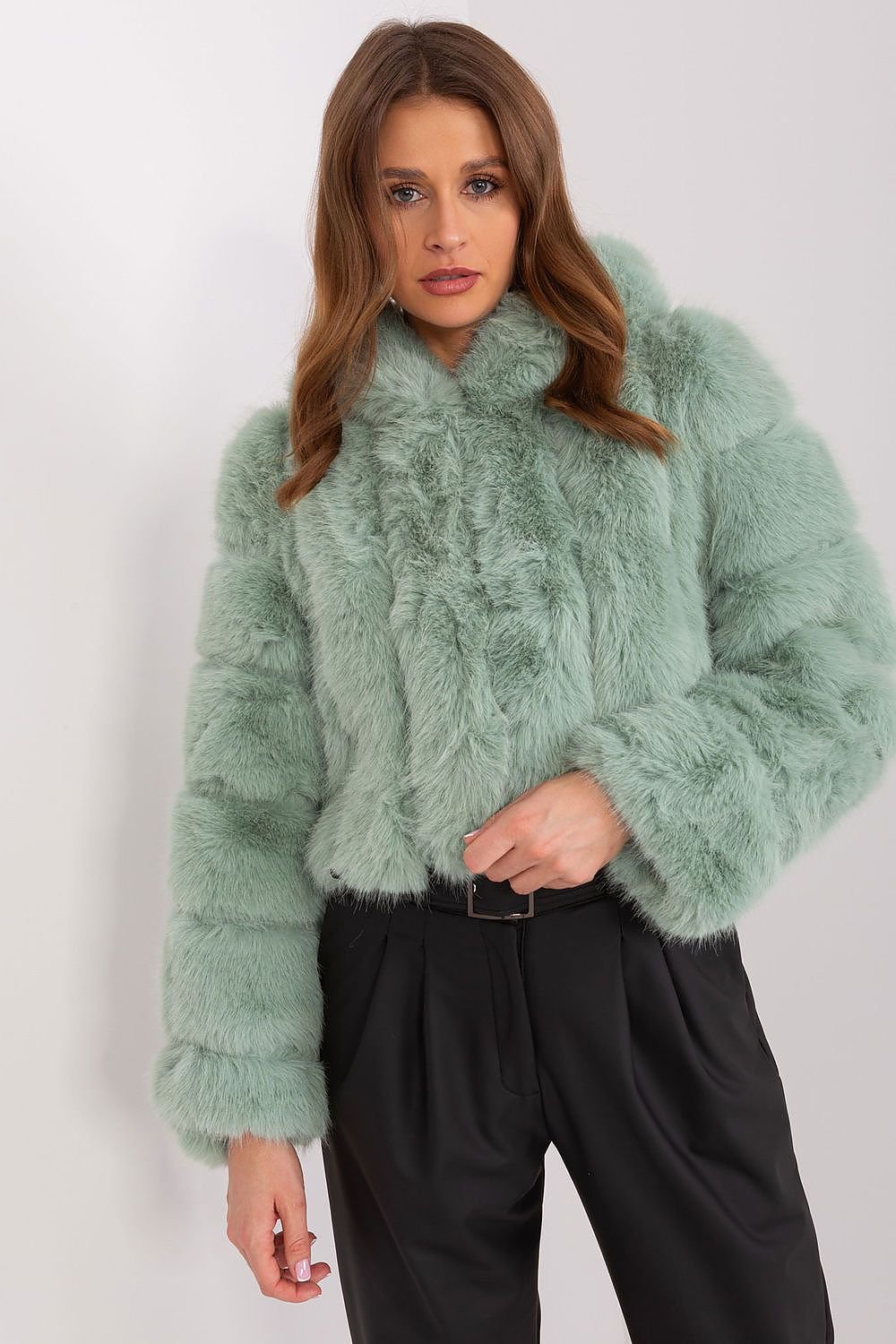 Elegant Transitional Fur Jacket AT