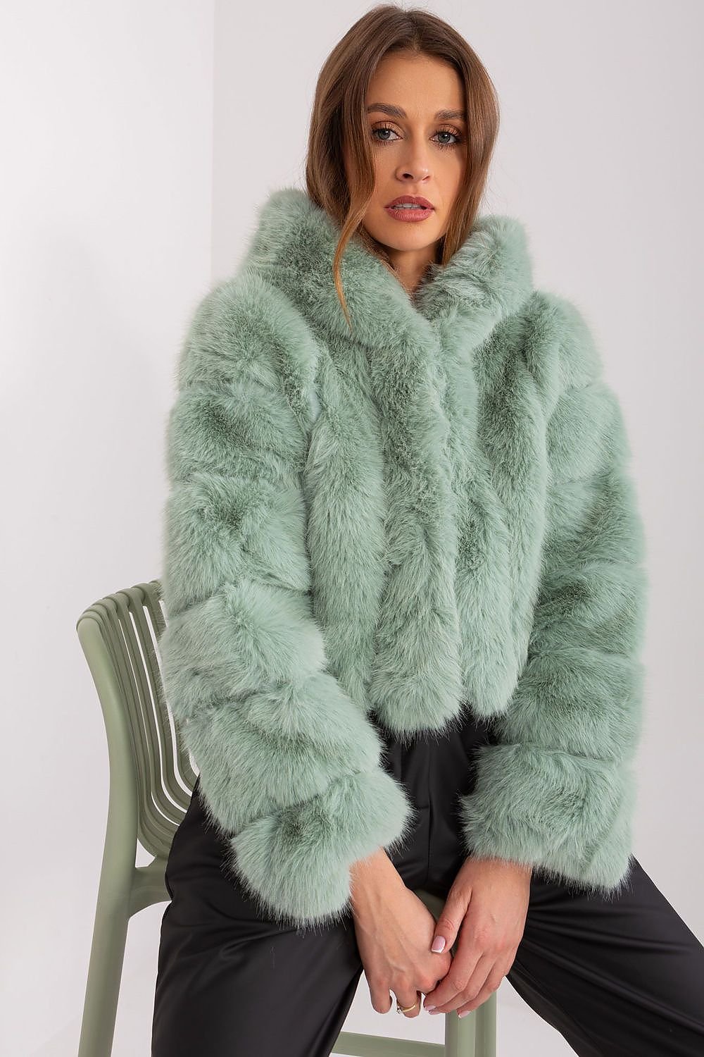 Elegant Transitional Fur Jacket AT