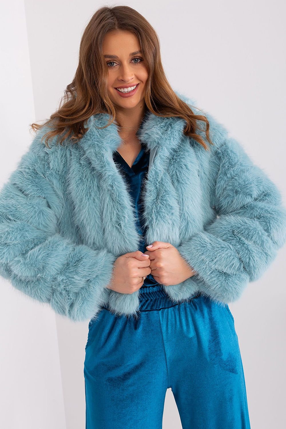 Elegant Transitional Fur Jacket AT