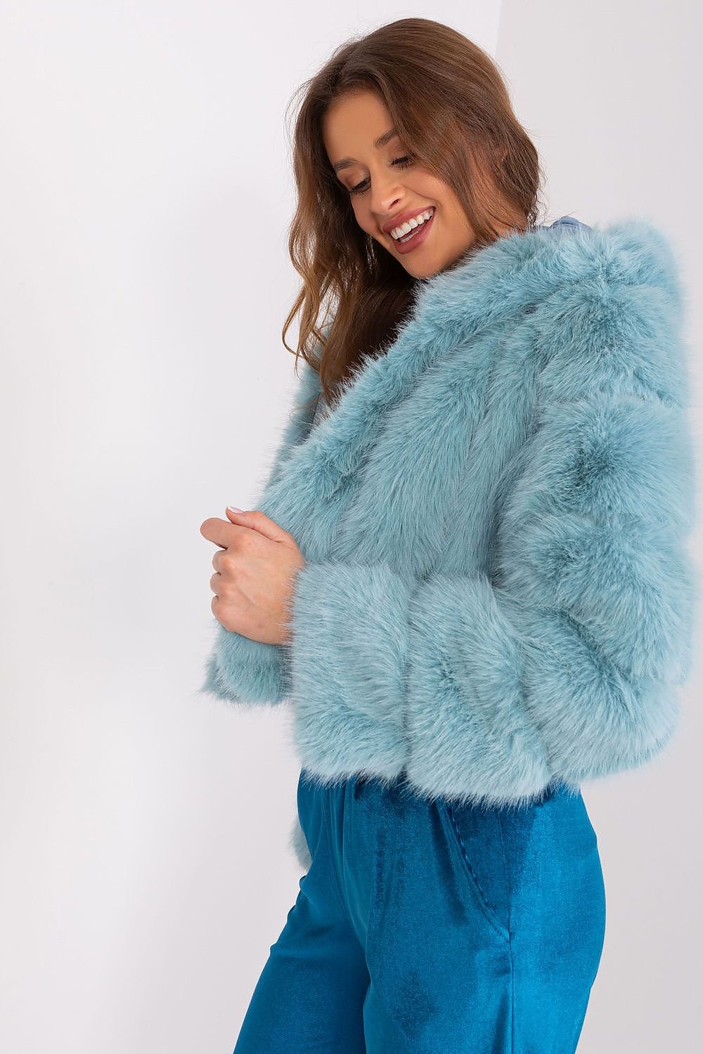 Elegant Transitional Fur Jacket AT