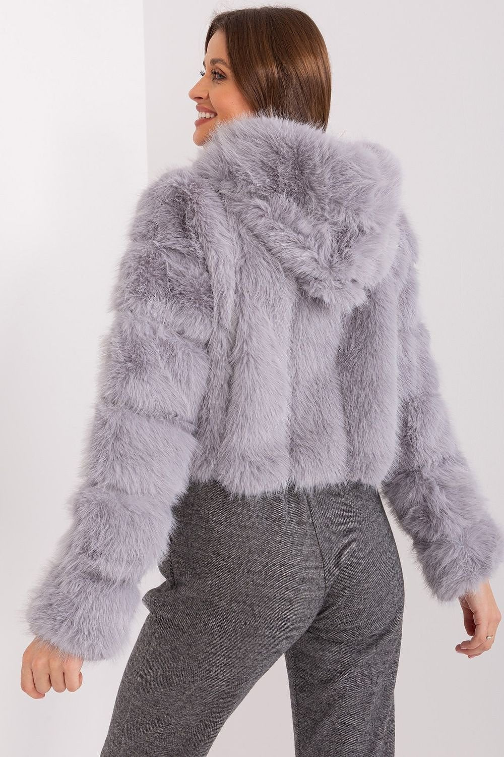 Elegant Transitional Fur Jacket AT