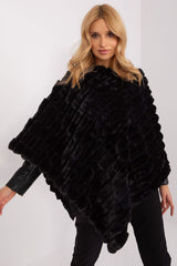 Casual Versatile Textured Poncho AT