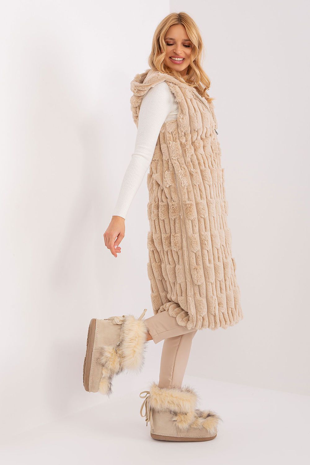 Elegant Fur Vest For Women