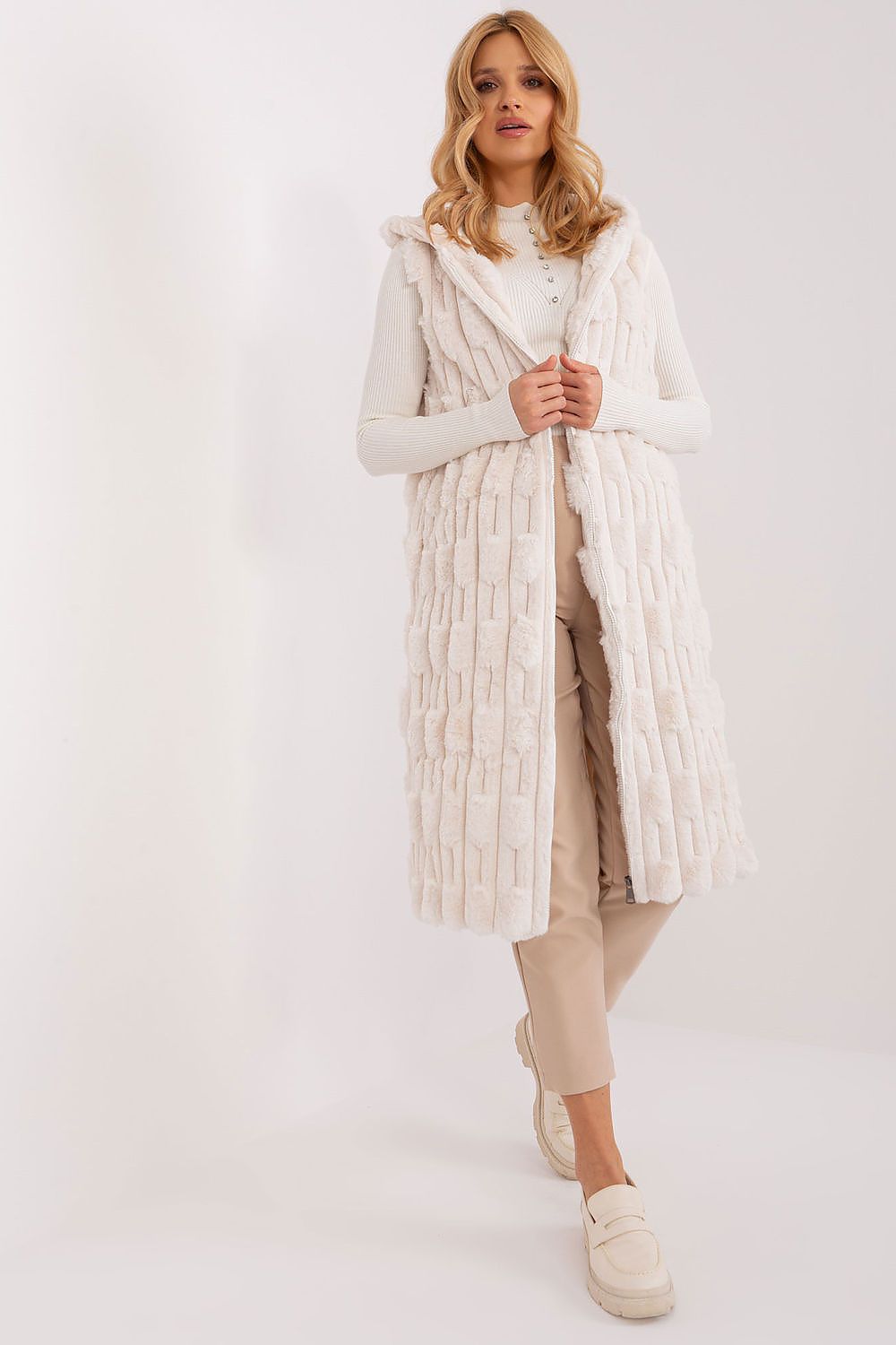 Elegant Fur Vest For Women