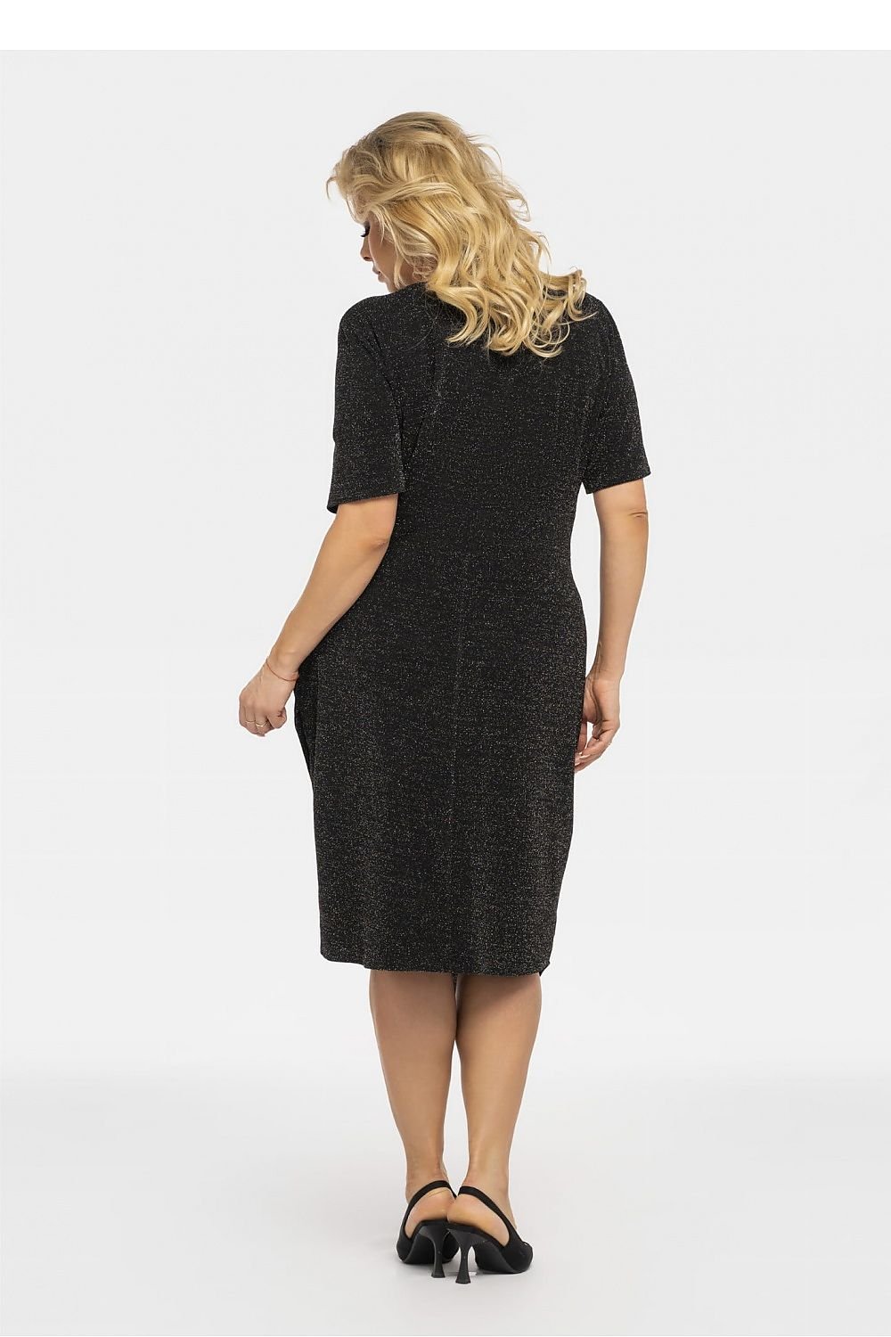 Elegant Draped Plus Size Dress Karko