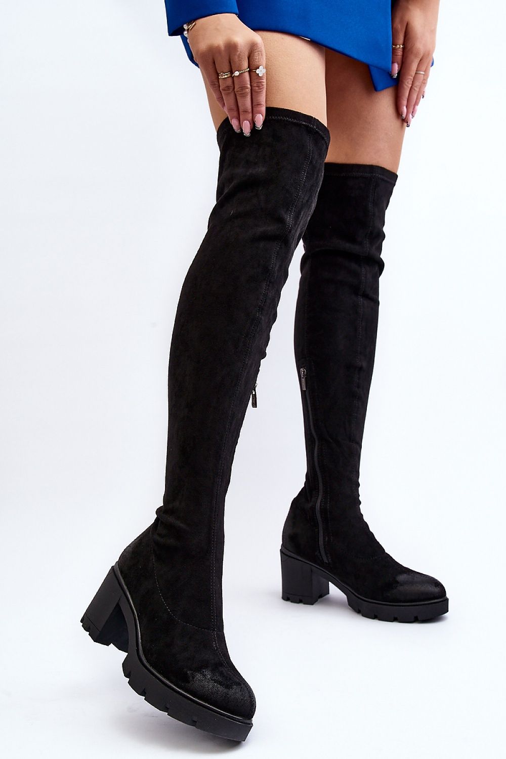 Luxurious Slip-On Heel Boots Step in Style