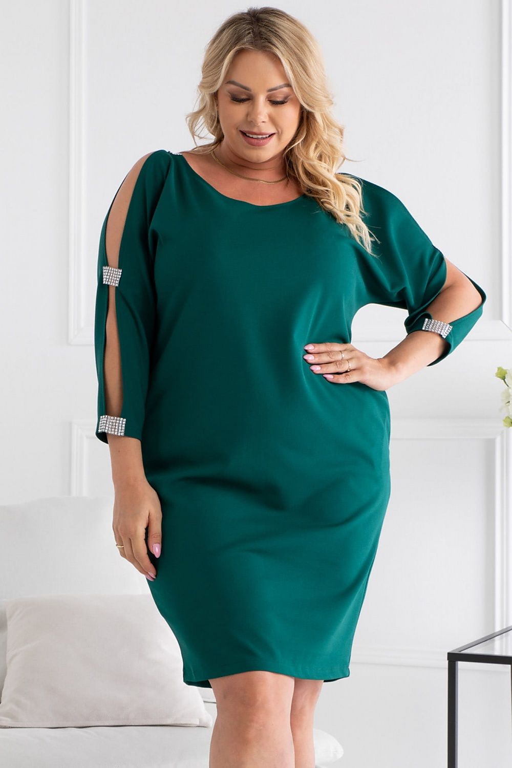 Elegant Casual Plus Size Dress Karko