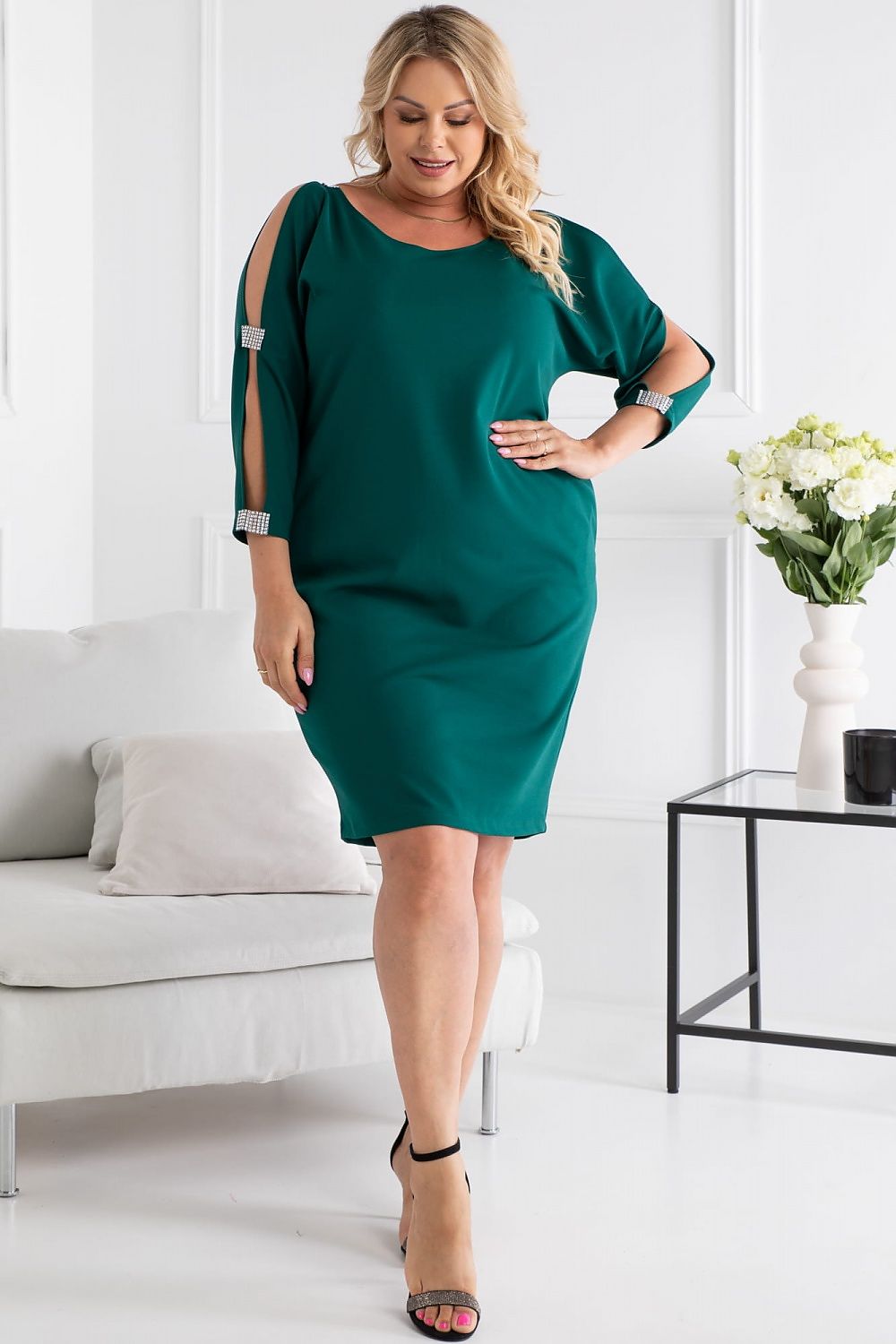 Elegant Casual Plus Size Dress Karko