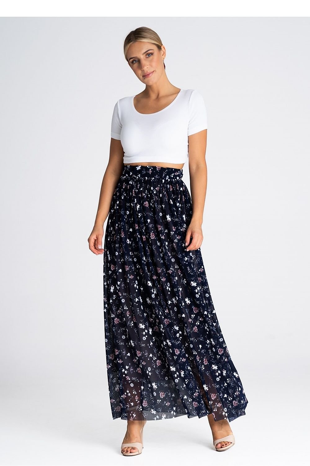 Elegant Long Skirt Figl