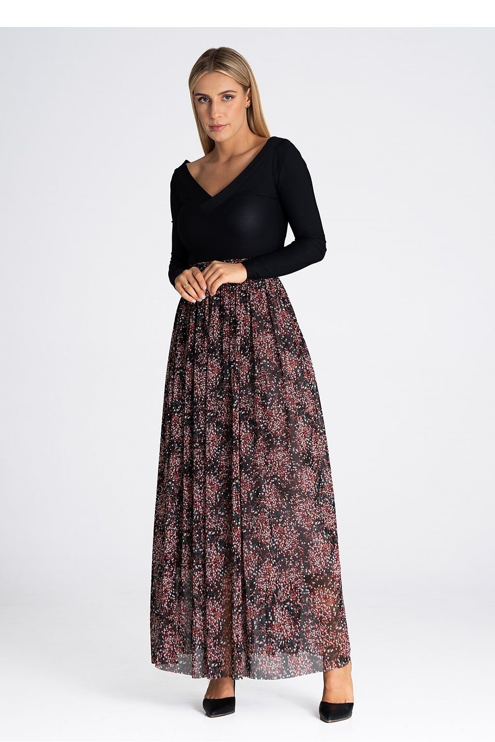 Elegant Long Skirt Figl