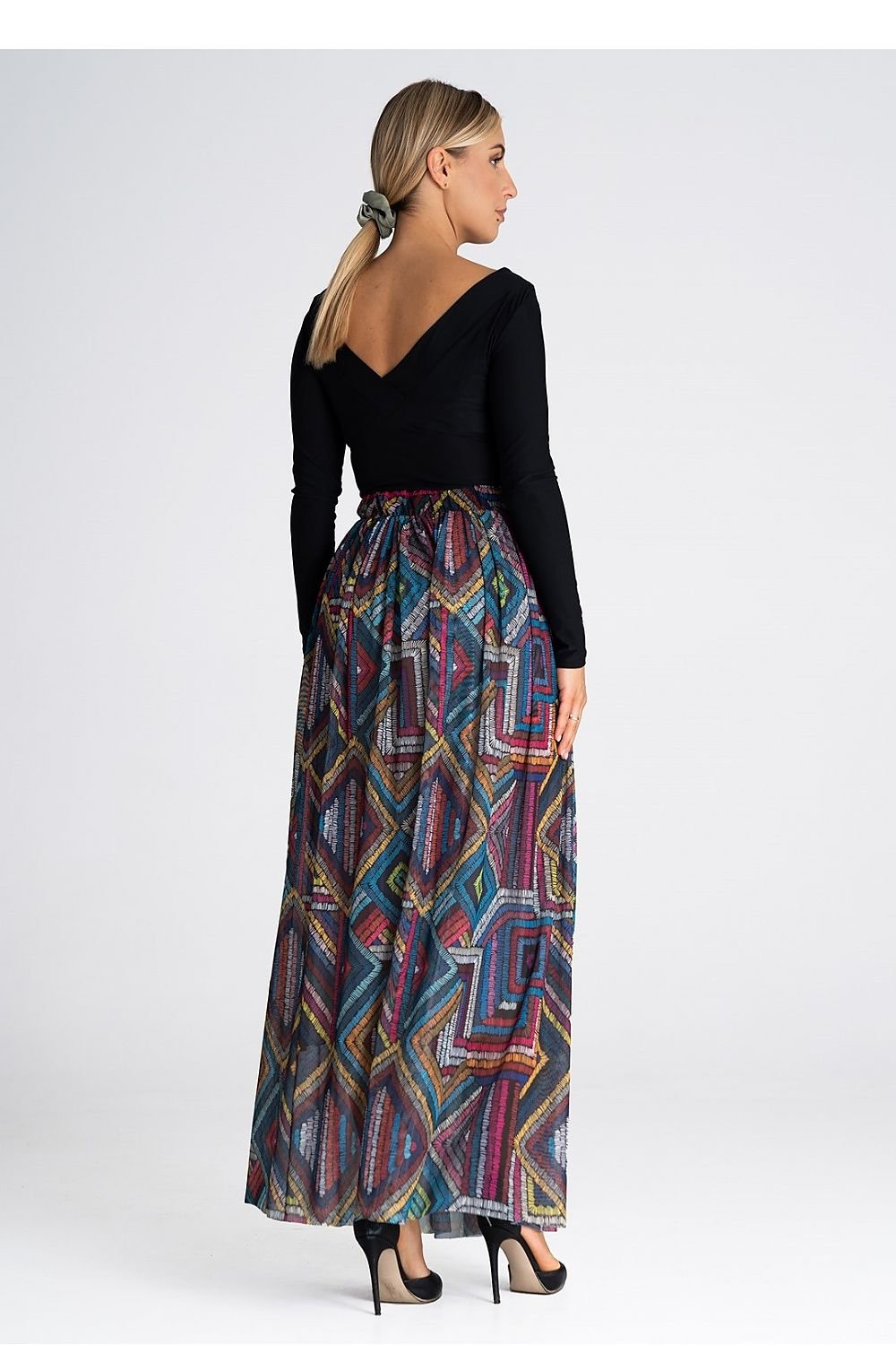 Elegant Long Skirt Figl