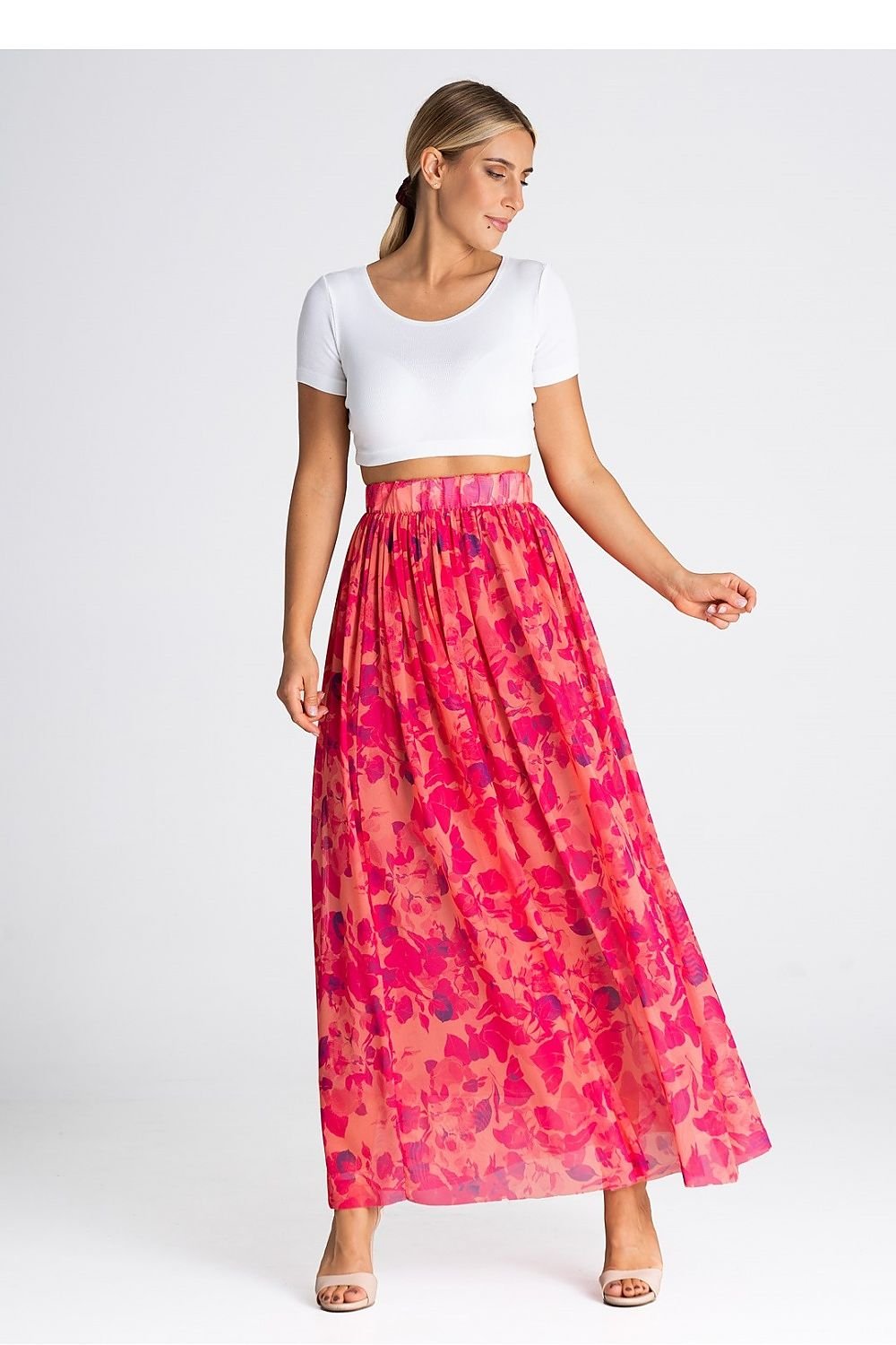 Elegant Long Skirt Figl