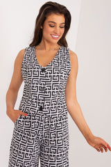 Elegant Fabric Vest Lakerta