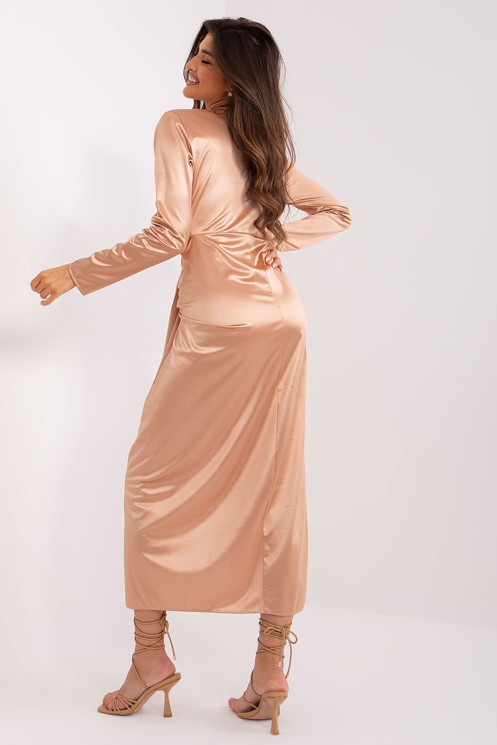 Elegant Midi Evening Dress Lakerta