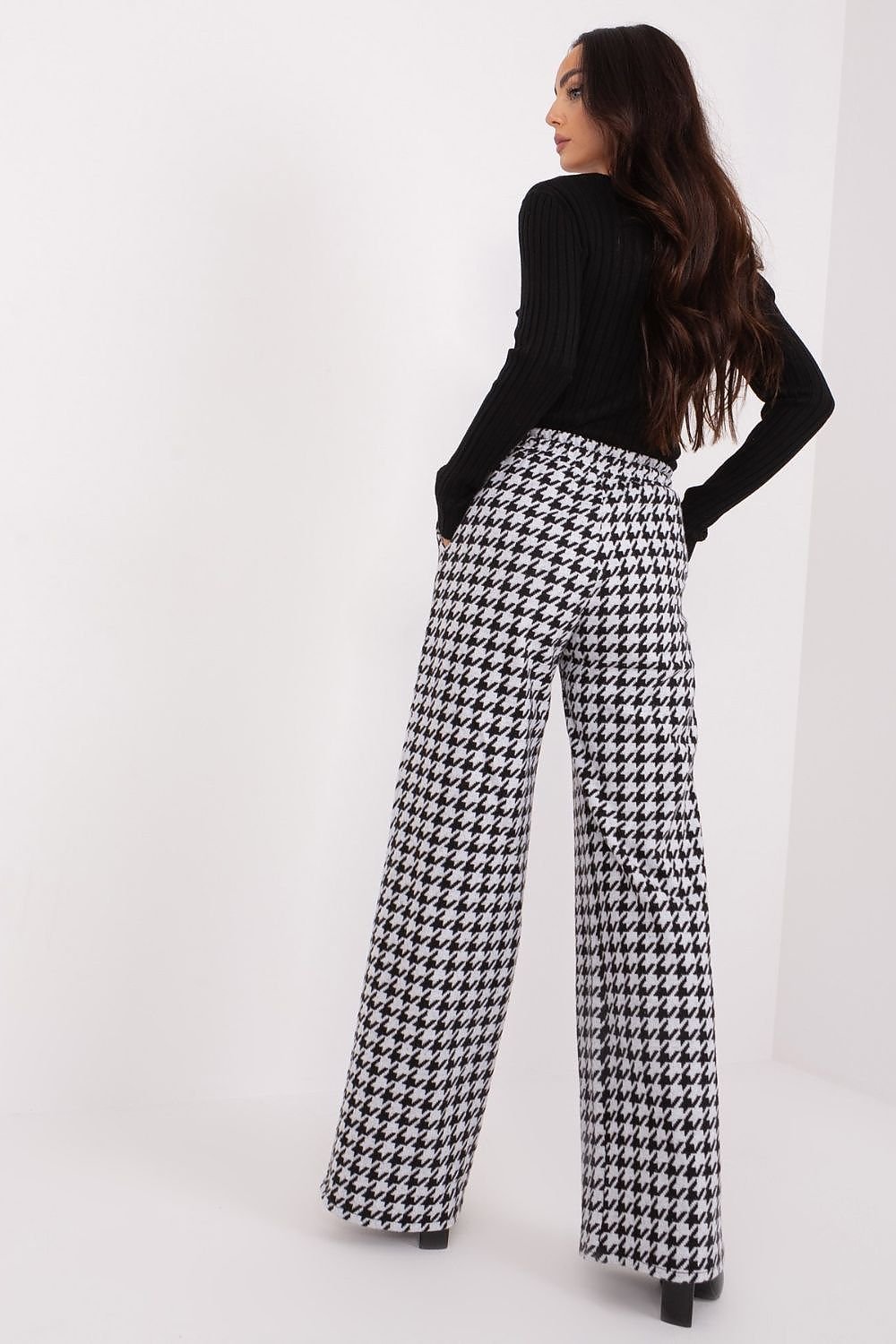 Casual High-Waisted Wide-Leg Trousers Lakerta