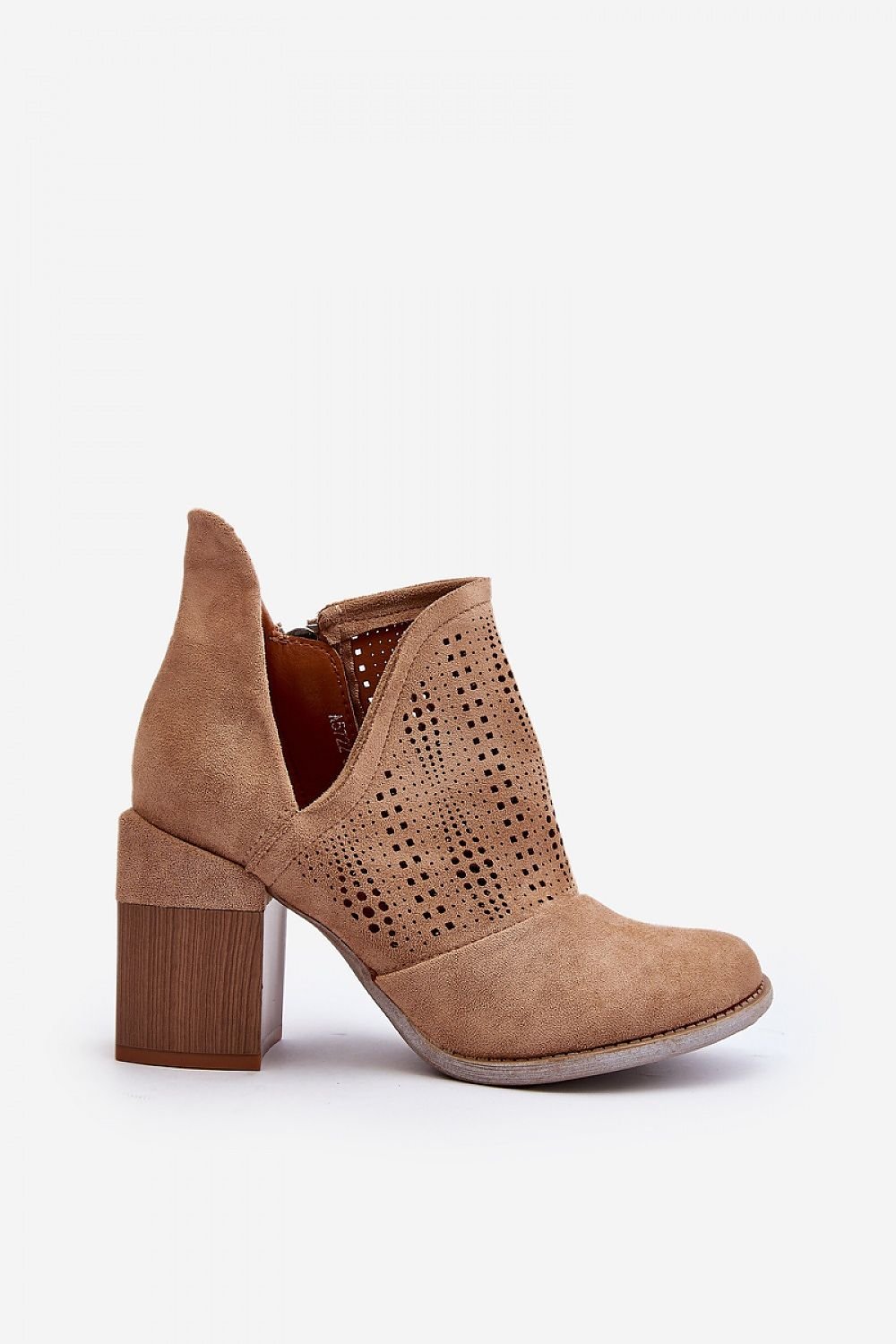 Stylish Eco-Suede Heel Boots Step In Style