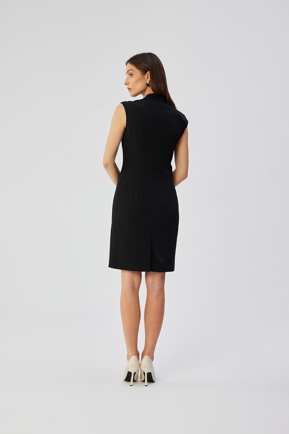 Elegant Envelope Neck Sleeveless Daydress Stylove