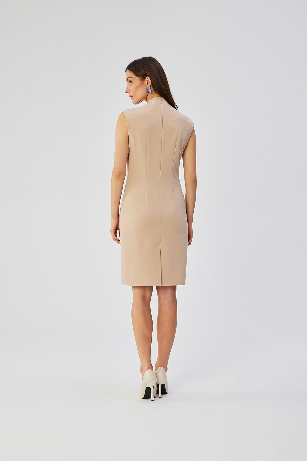 Elegant Envelope Neck Sleeveless Daydress Stylove