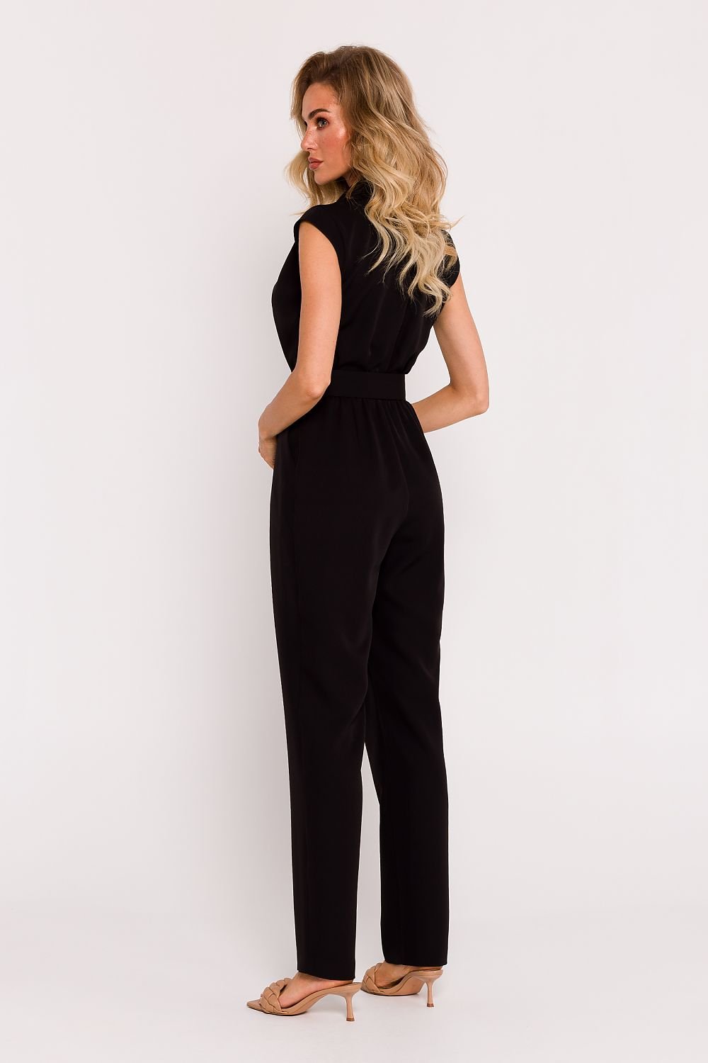 Elegant Asymmetrical Tapered Jumpsuit Moe