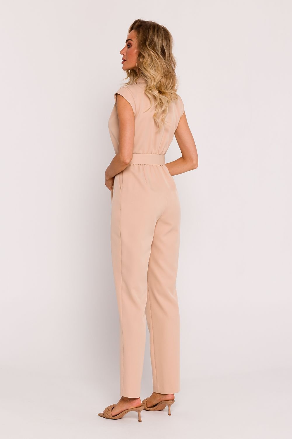 Elegant Asymmetrical Tapered Jumpsuit Moe