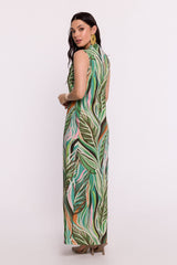 Sensual Maxi Dress With Original Print BeWear