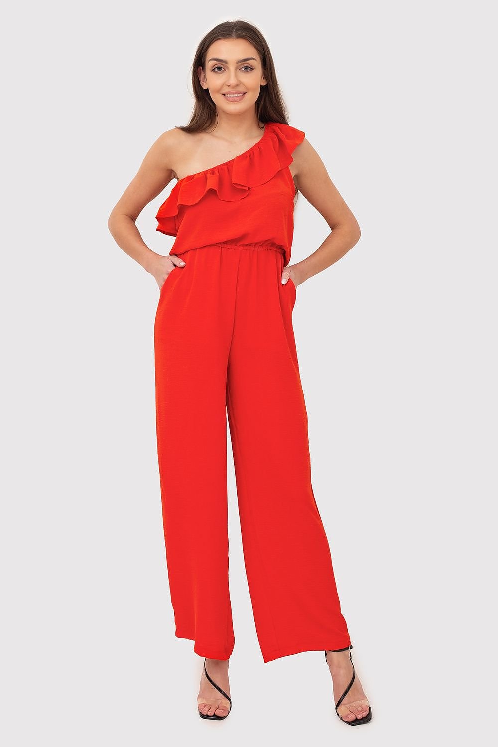 Stylish One-Shoulder Jumpsuit Ax Paris