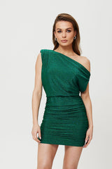 Charming Asymmetrical Mini Evening Dress Makover