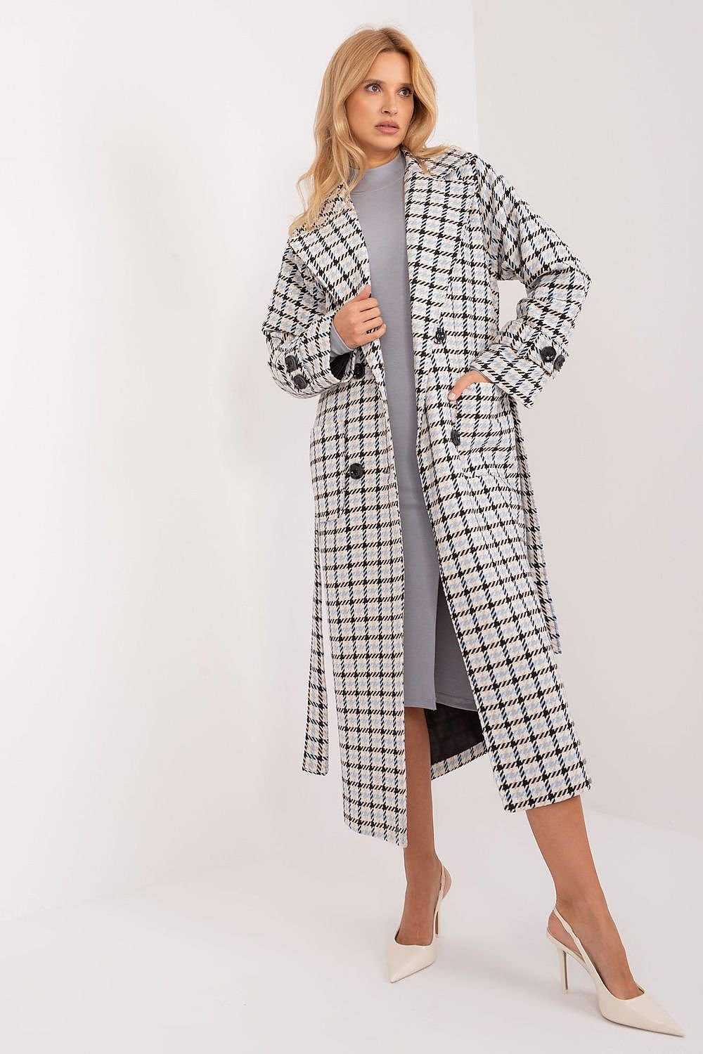 Casual Check Transitional Coat Lakerta