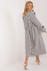 Casual Check Transitional Coat Lakerta