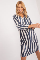 Airy Asymmetrical Shirt Dress Sublevel