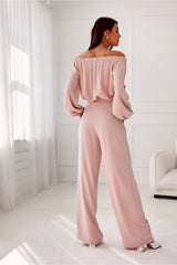 Chic Wide Leg Tailored Pants Roco Fashion