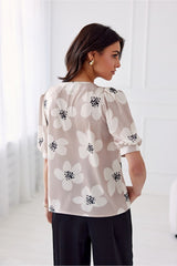 Elegant Casual Blouse Roco Fashion