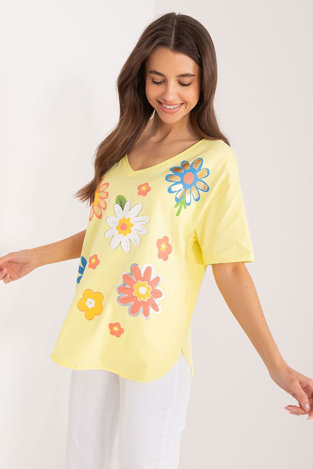 Charming Casual Floral Blouse Fancy