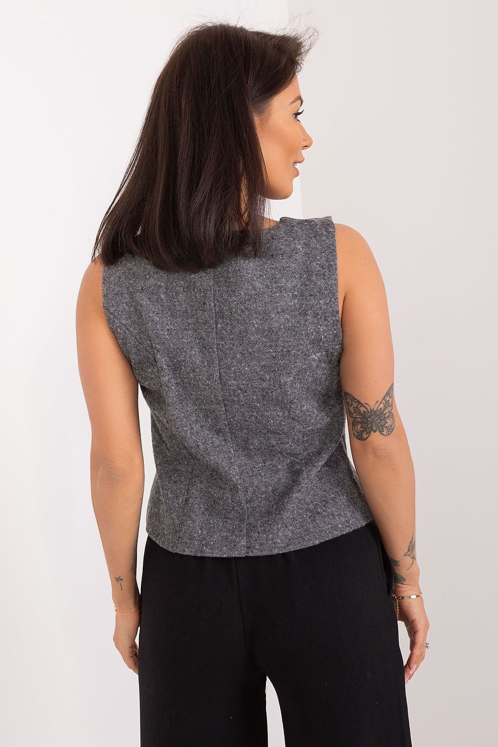 Elegant Fabric Vest Lakerta