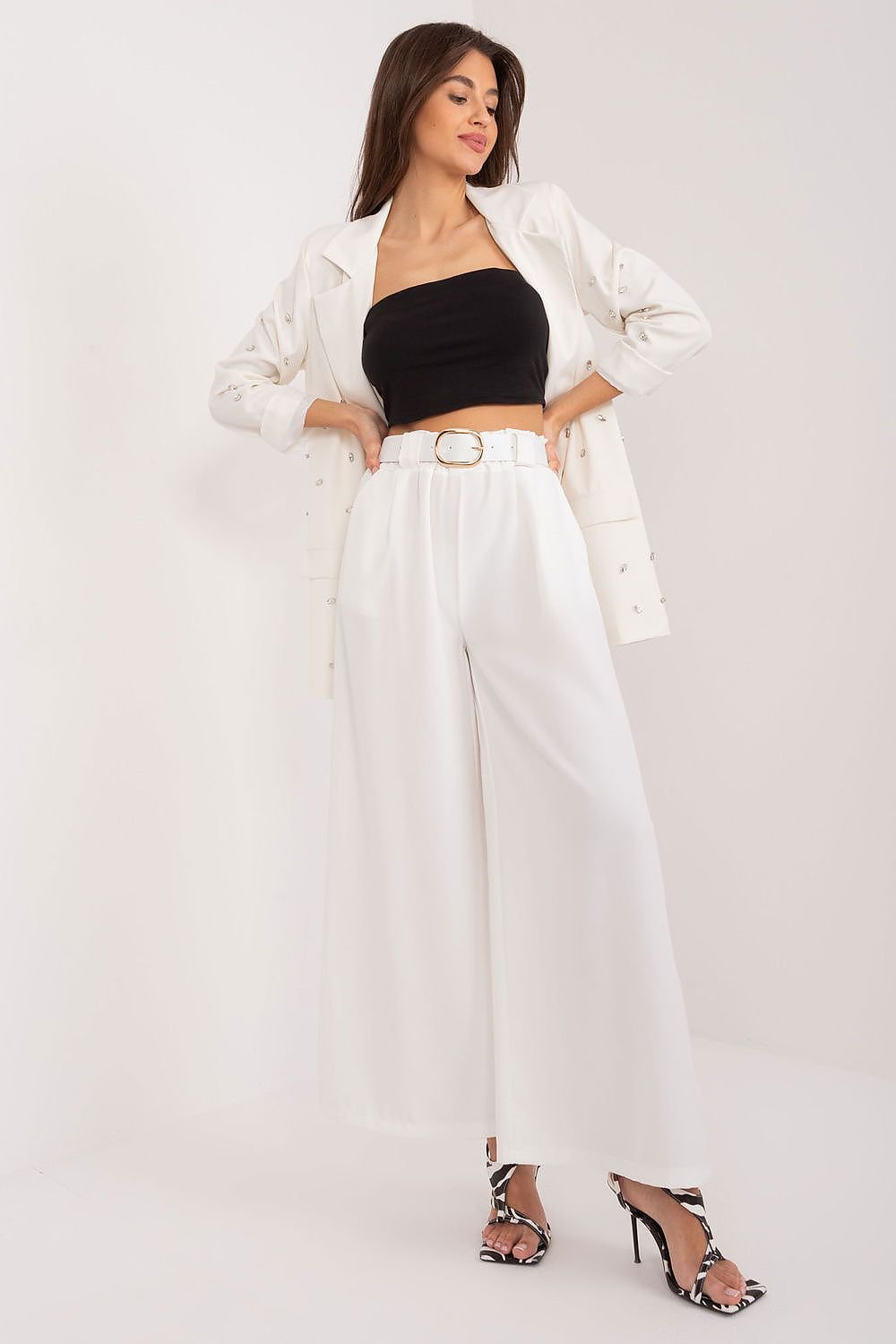 Elegant Palazzo Pants Italy Moda