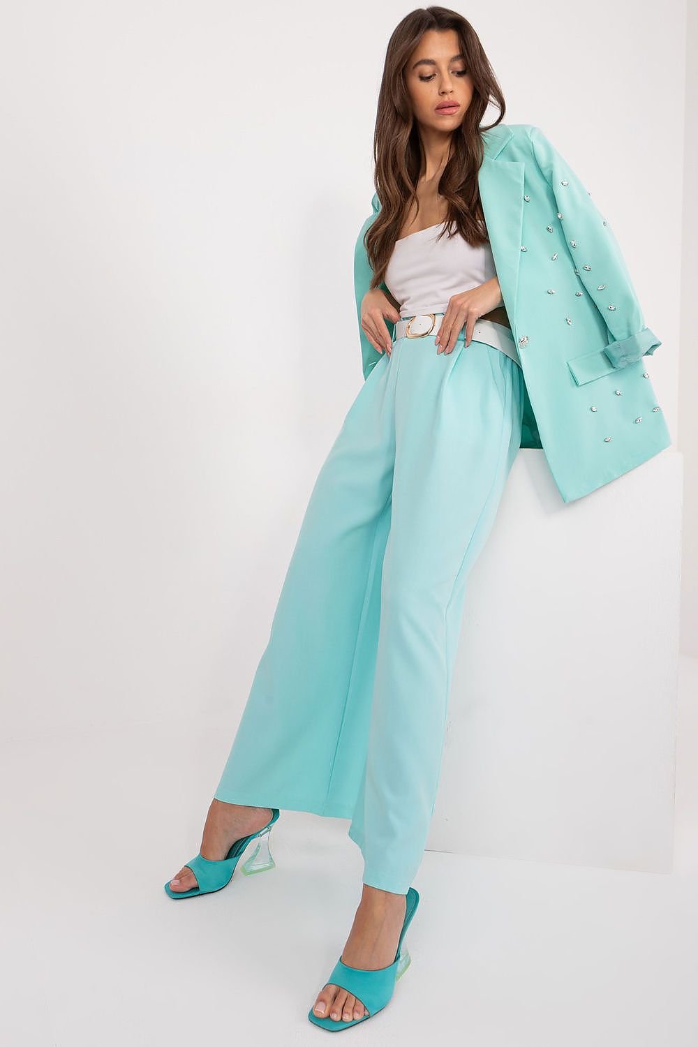 Elegant Palazzo Pants Italy Moda