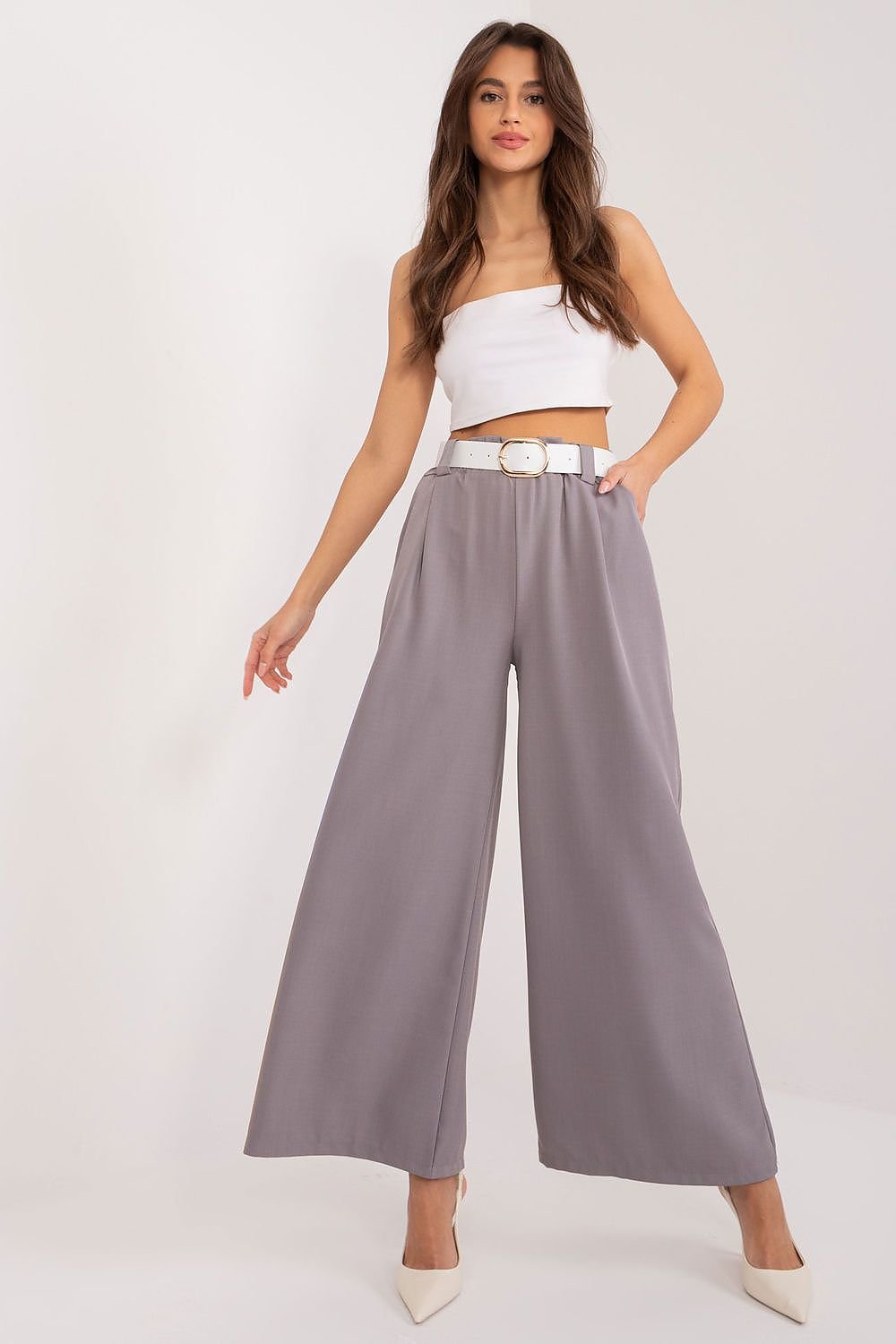 Elegant Palazzo Pants Italy Moda