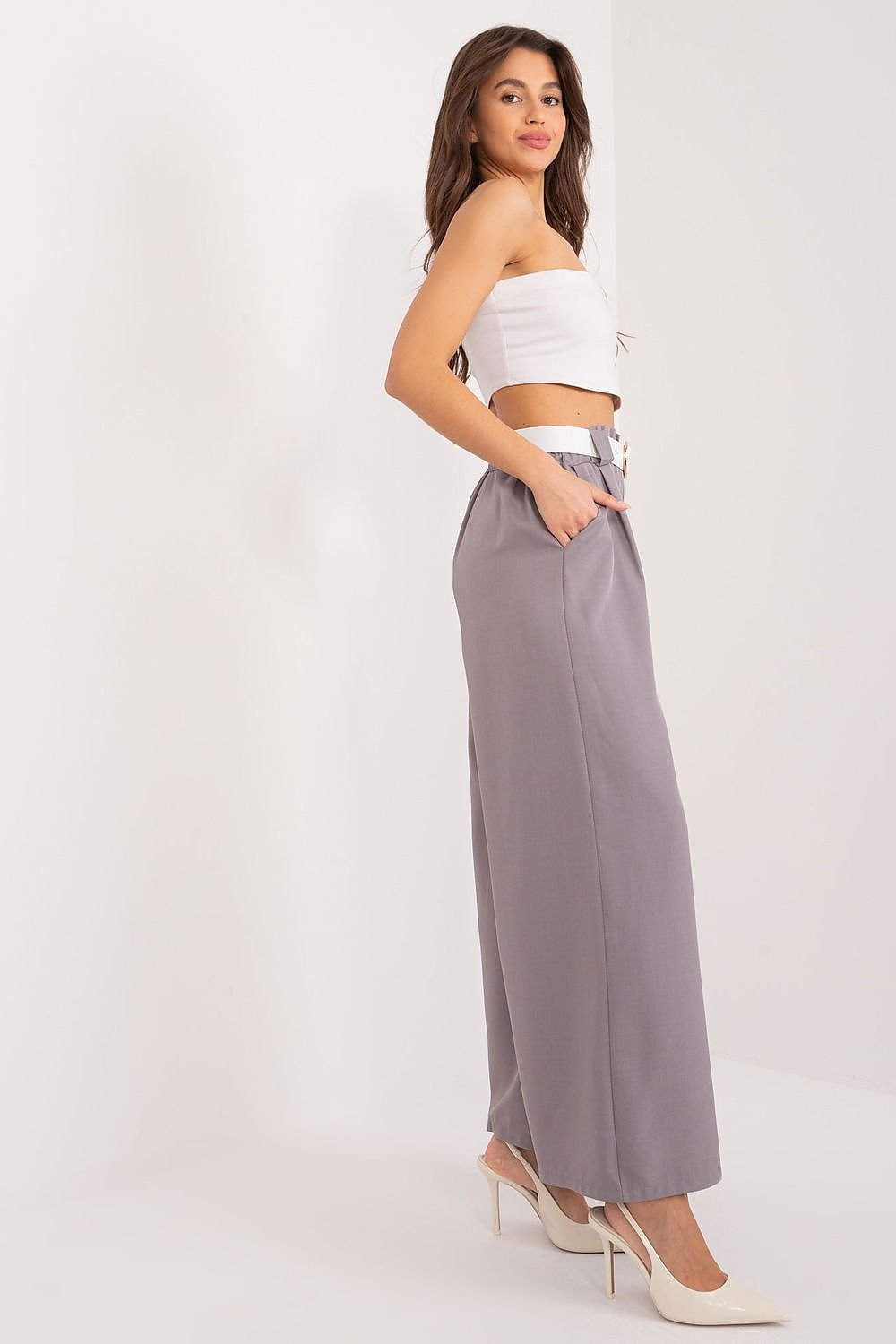 Elegant Palazzo Pants Italy Moda