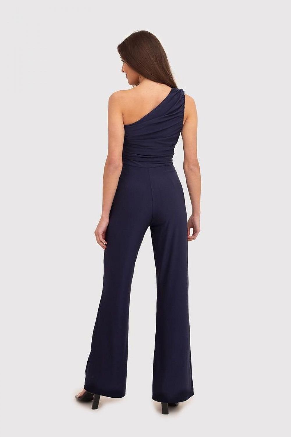 Elegant One-Shoulder Ruffled Jumpsuit Ax Paris