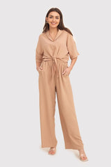 Lightweight Wide Leg Trousers Ax Paris