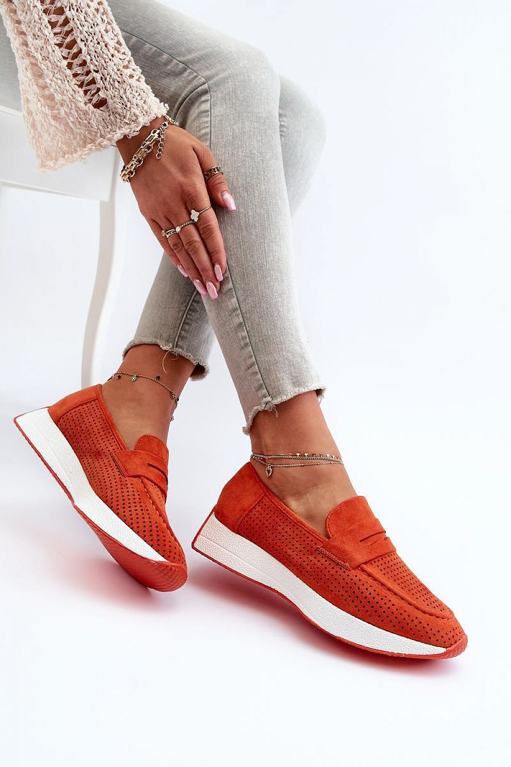 Stylish Eco-Suede Moccasins Step In Style