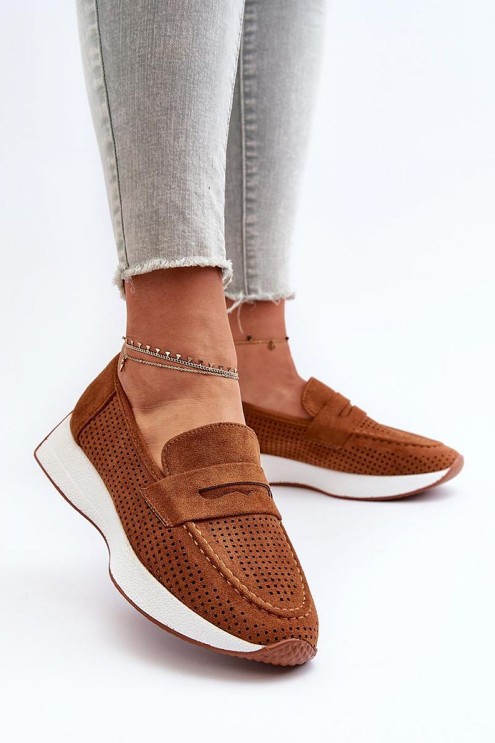 Stylish Eco-Suede Moccasins Step In Style